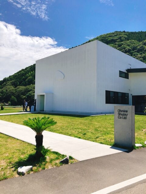 山口県美祢市大嶺酒造カフェ Ohmine Shuzou 外観の風景