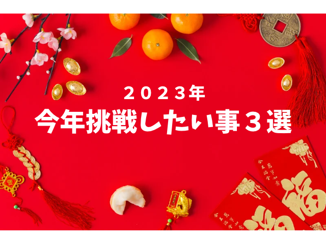 今年挑戦したい事サムネイル